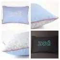 Coussin personnalisé sur commande prénom phosphorescent 