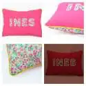 Coussin personnalisé sur commande prénom phosphorescent 