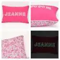 Coussin personnalisé sur commande prénom phosphorescent 