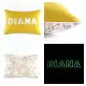 Coussin personnalisé sur commande prénom phosphorescent 
