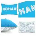 Coussin personnalisé sur commande prénom phosphorescent 