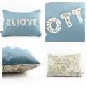 Coussin personnalisé sur commande prénom phosphorescent 