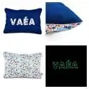 Coussin personnalisé sur commande prénom phosphorescent 