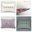 Coussin personnalisé sur commande prénom phosphorescent 