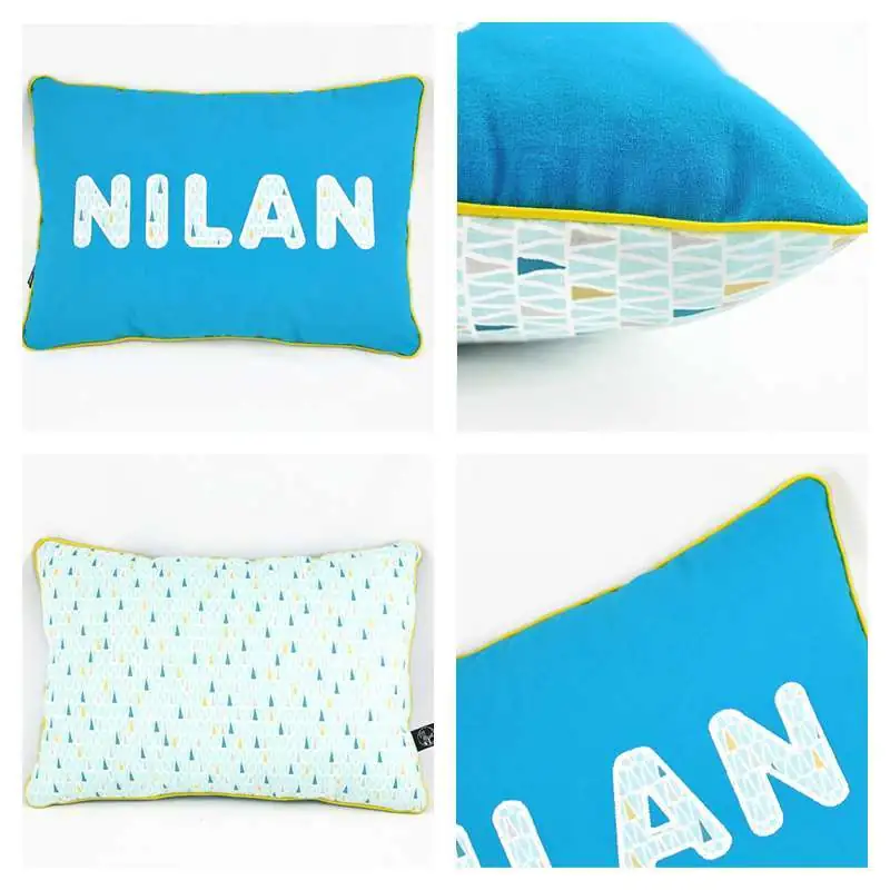 Coussin personnalisé sur commande prénom phosphorescent 