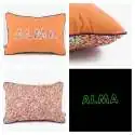 Coussin personnalisé sur commande prénom phosphorescent 