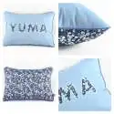 Coussin personnalisé sur commande prénom phosphorescent 