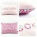 Coussin personnalisé sur commande prénom phosphorescent 