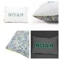 Coussin personnalisé sur commande prénom phosphorescent 