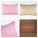 Coussin personnalisé sur commande prénom phosphorescent 