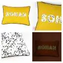 Coussin personnalisé sur commande prénom phosphorescent 