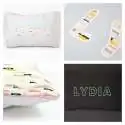 Coussin personnalisé sur commande prénom phosphorescent 