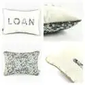 Coussin personnalisé sur commande prénom phosphorescent 