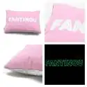 Coussin personnalisé sur commande prénom phosphorescent 