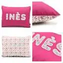Coussin personnalisé sur commande prénom phosphorescent 