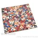Pochette de costume Liberty Thopre burnt rouille