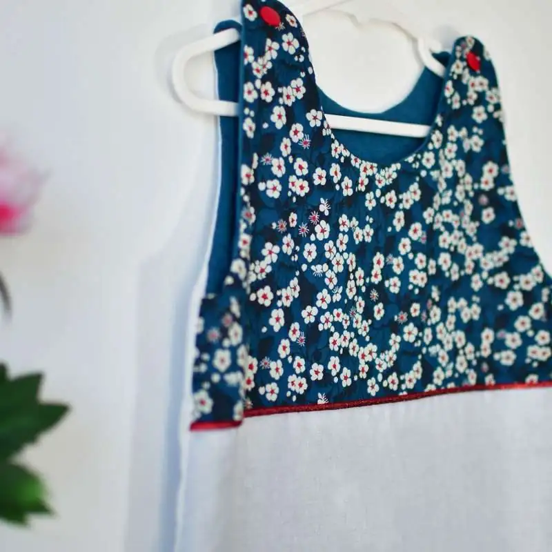 Bavoir bulle corail
