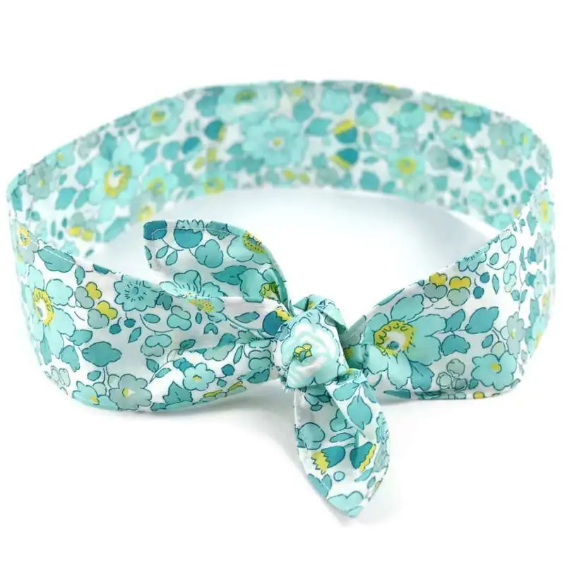 Bandeau à nouer Liberty au choix