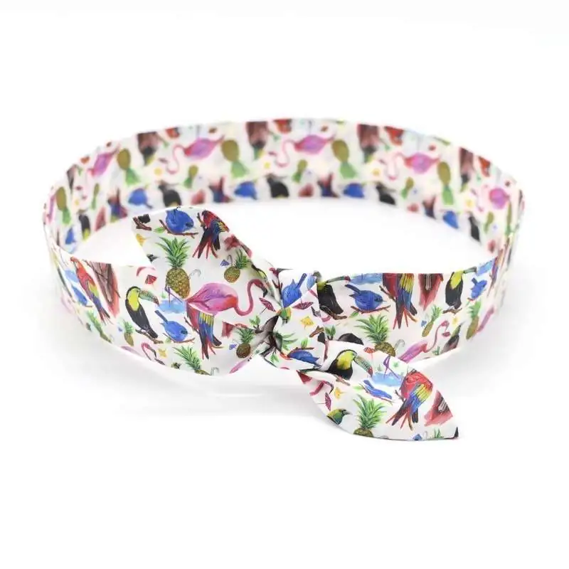 Bandeau à nouer Liberty au choix