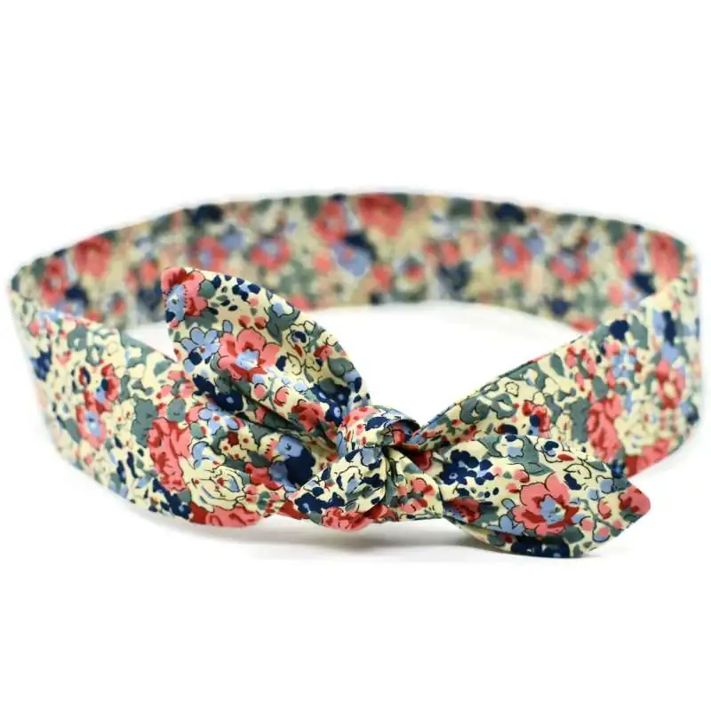 Bandeau à nouer Liberty au choix