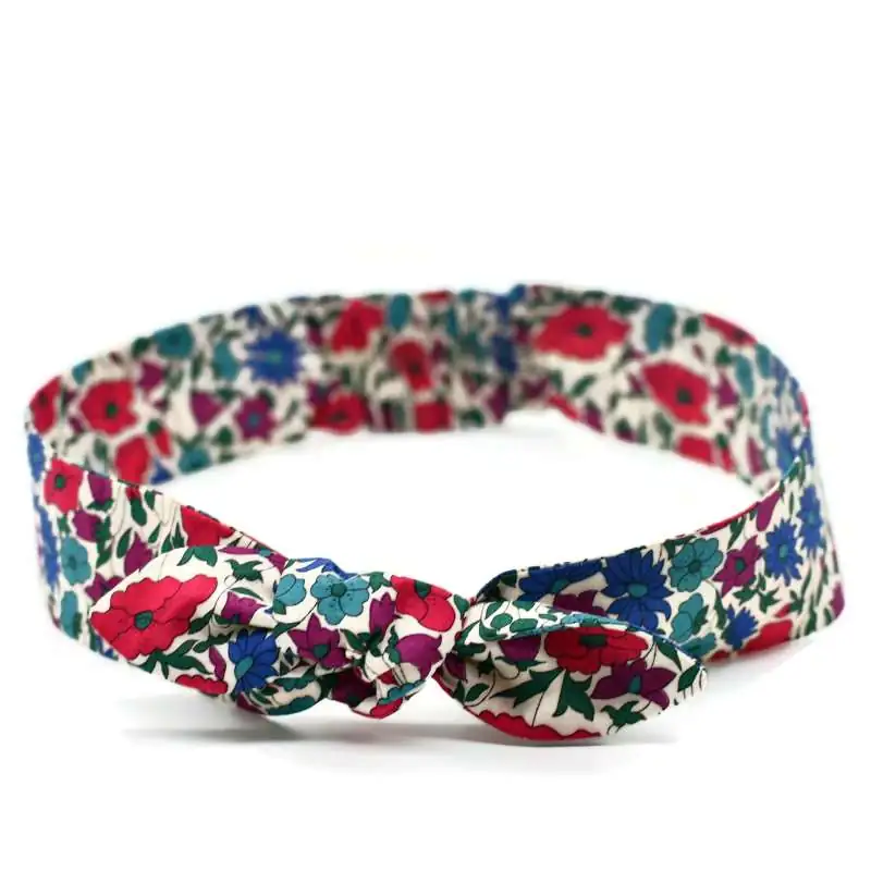 Bandeau à nouer Liberty au choix