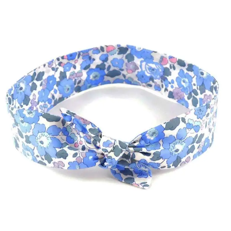 Bandeau à nouer Liberty au choix