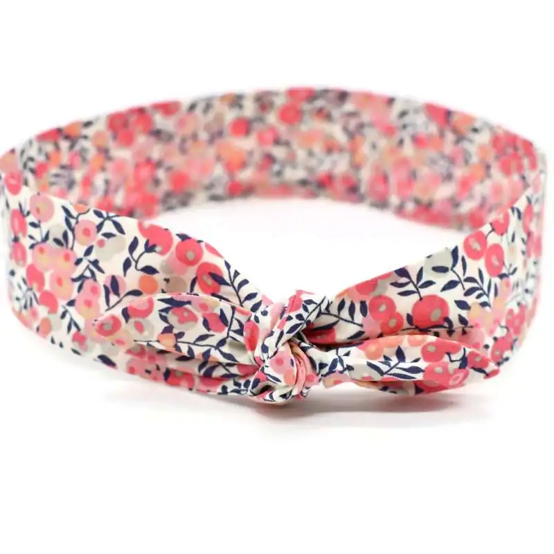 Bandeau à nouer Liberty au choix