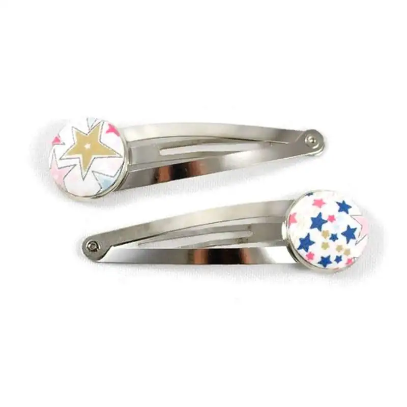 Barrettes clic-clac Liberty au choix