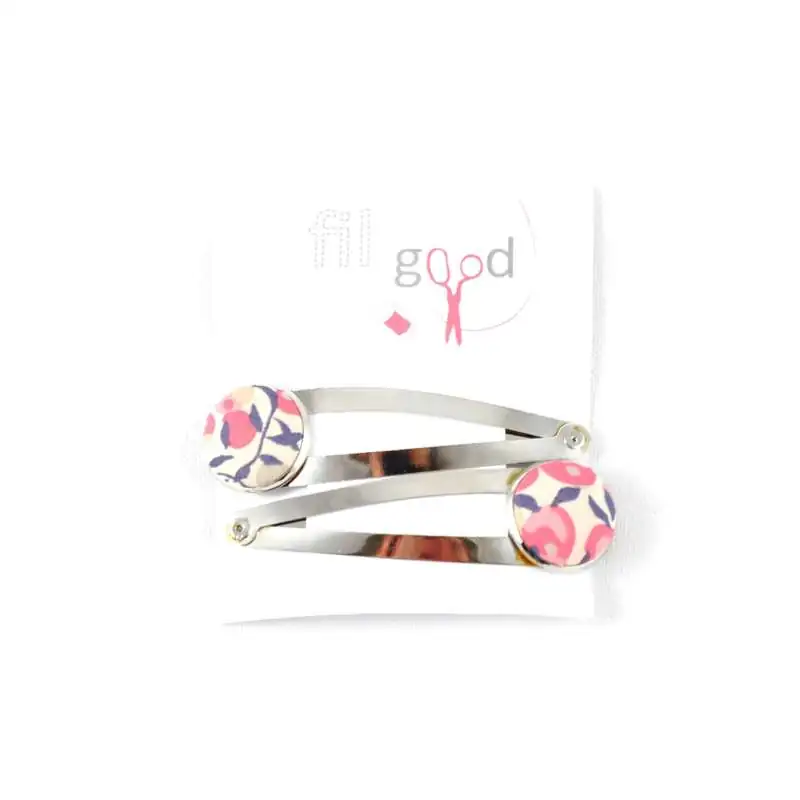 Barrettes clic-clac Liberty au choix
