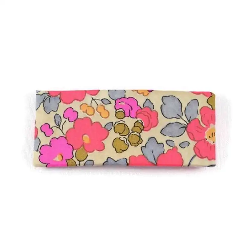 Barrette Liberty froncé - Tissu au choix