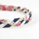 Headband tressé Liberty ou autre tissu au choix