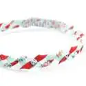Headband tressé Liberty ou autre tissu au choix