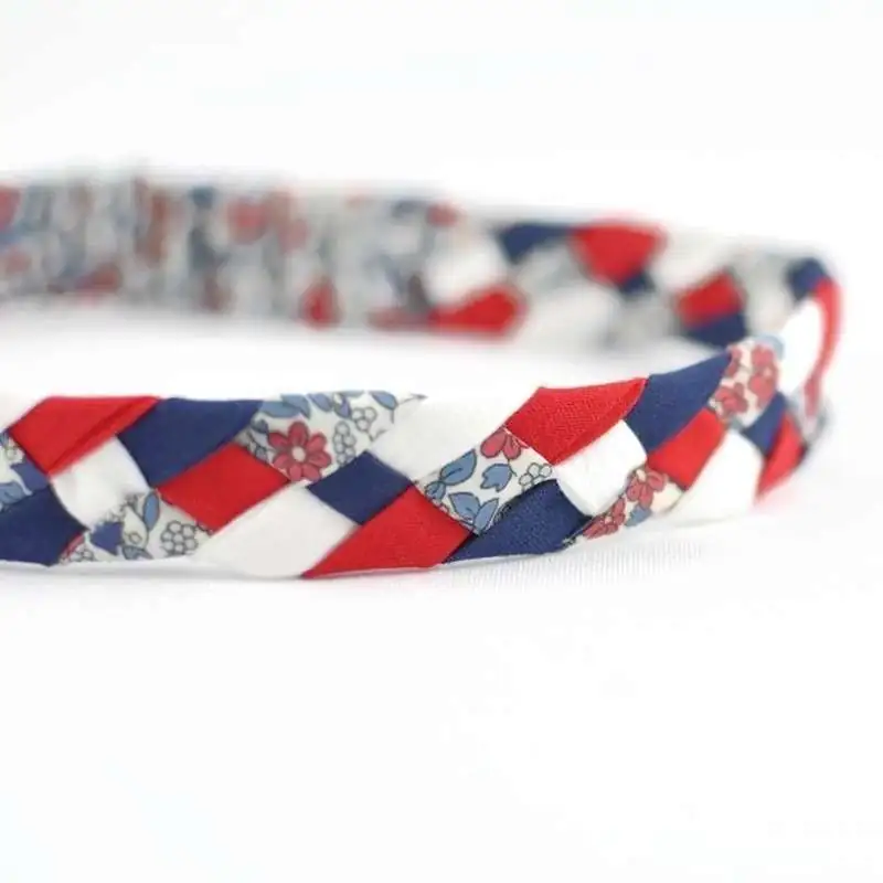 Headband tressé Liberty ou autre tissu au choix