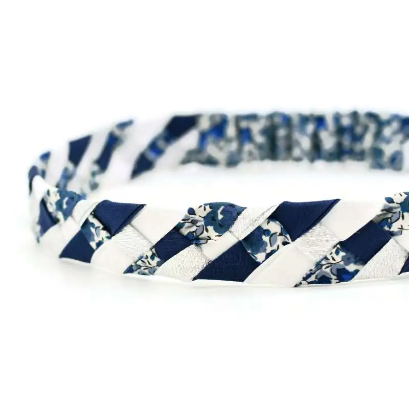 Headband tressé Liberty ou autre tissu au choix