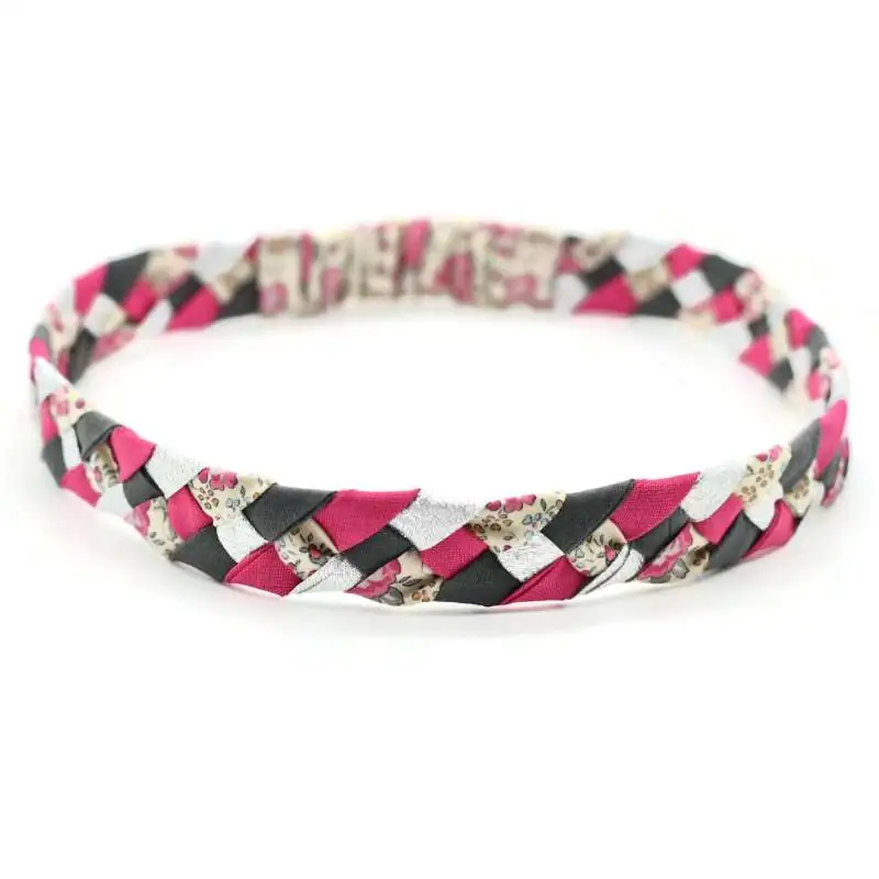 Headband tressé Liberty ou autre tissu au choix
