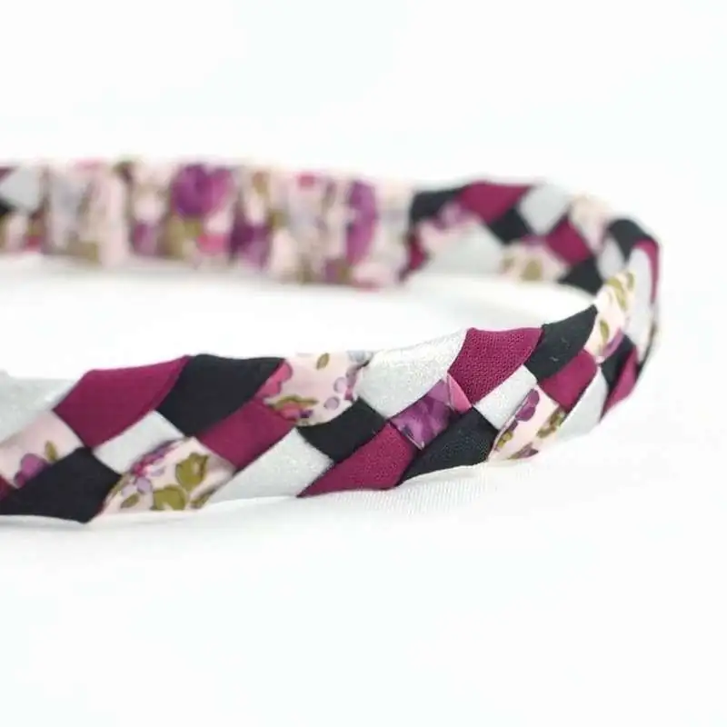 Headband tressé Liberty ou autre tissu au choix