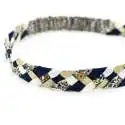 Headband tressé Liberty ou autre tissu au choix