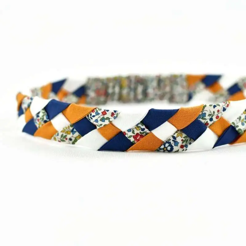 Headband tressé Liberty ou autre tissu au choix