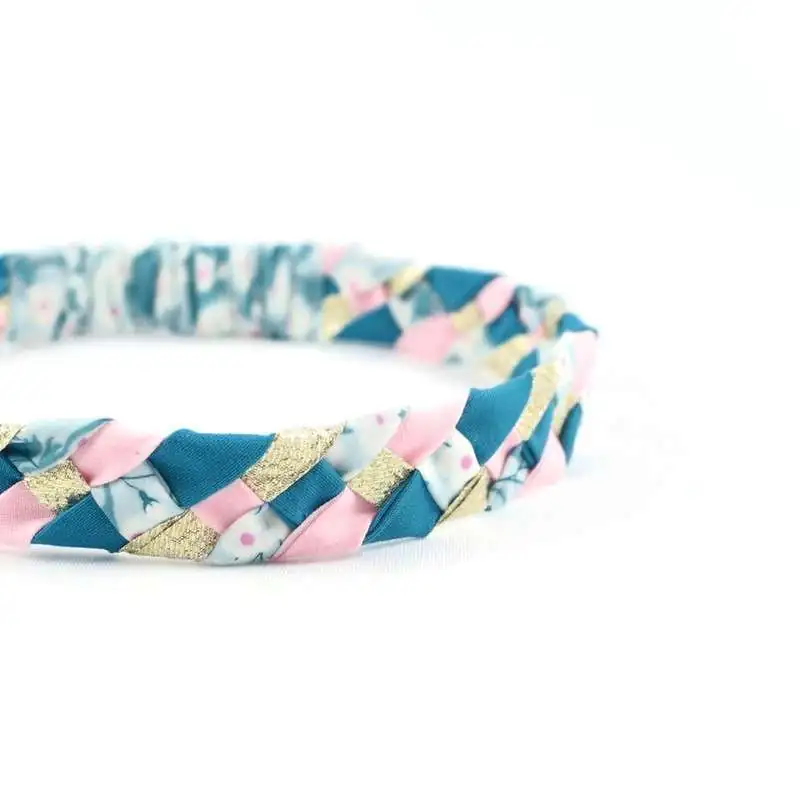Headband tressé Liberty ou autre tissu au choix