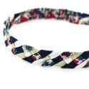 Headband tressé Liberty ou autre tissu au choix