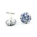 Boutons de manchette Liberty Katie and millie bleu