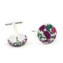 Boutons de manchette Liberty Petal and bud rose
