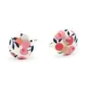 Boutons de manchette Liberty Wiltshire pois de senteur
