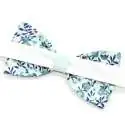 Nœud papillon bicolore MEDIUM Liberty Wiltshire mint et vert mint