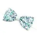 Nœud papillon bicolore MEDIUM Liberty Wiltshire mint et vert mint