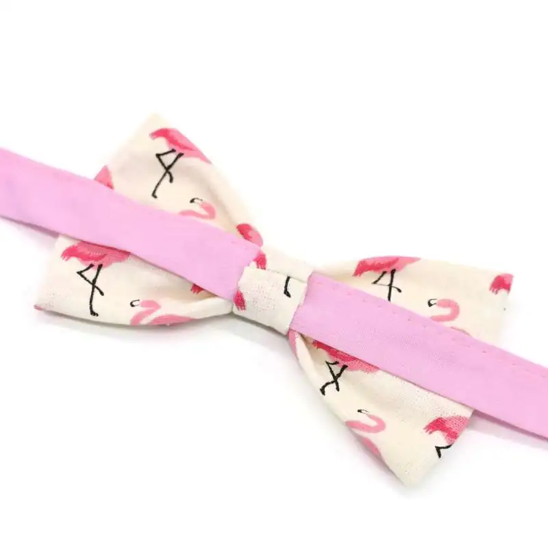 Noeud papillon Flamant rose
