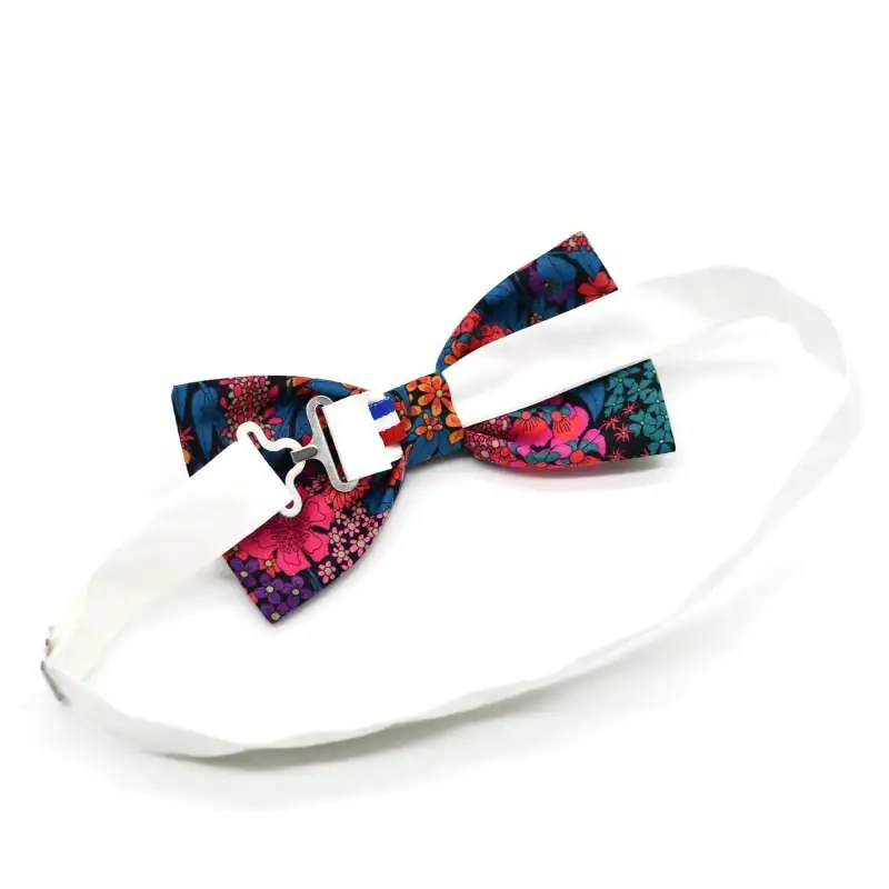 Nœud papillon simple large Liberty Ciara fuchsia