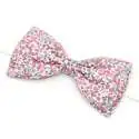 Nœud papillon simple MEDIUM Liberty Eloise rose pastel