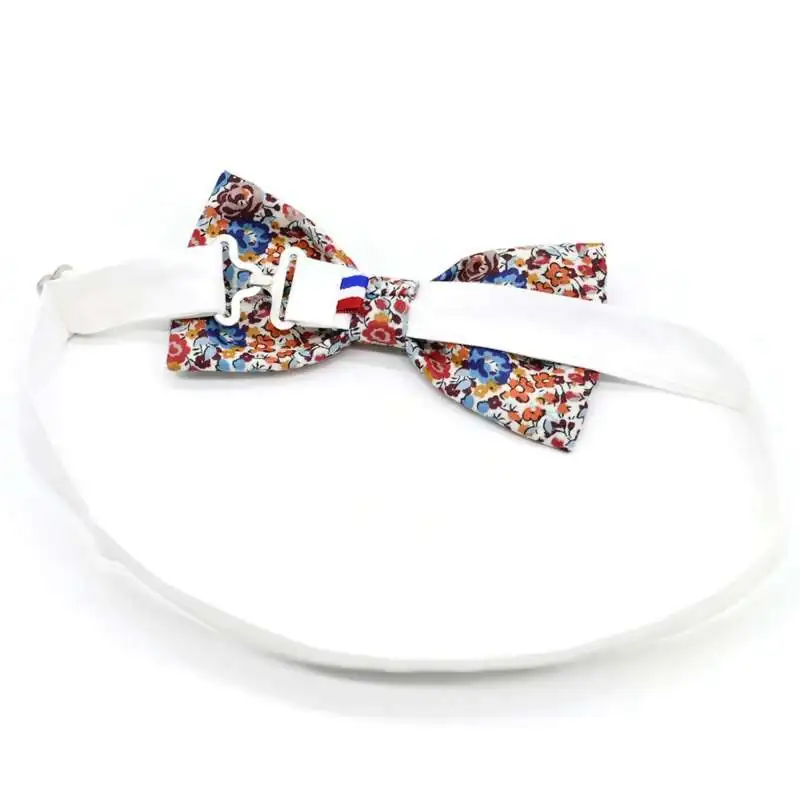 Nœud papillon simple MEDIUM Liberty Pepper bleu