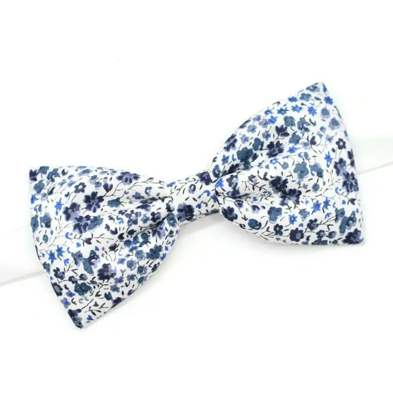 Nœud papillon simple MEDIUM Liberty Phoebe bleu